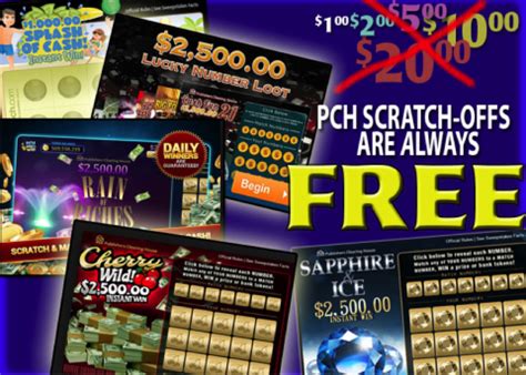 pch scratch offs